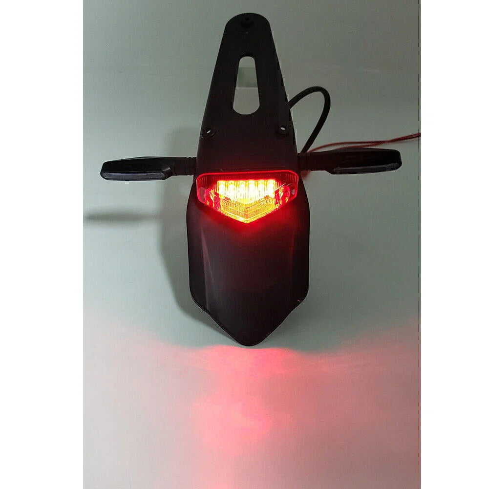 LED Rear Fender Brake Tail Light Turn Signal for Universal Motorcycle