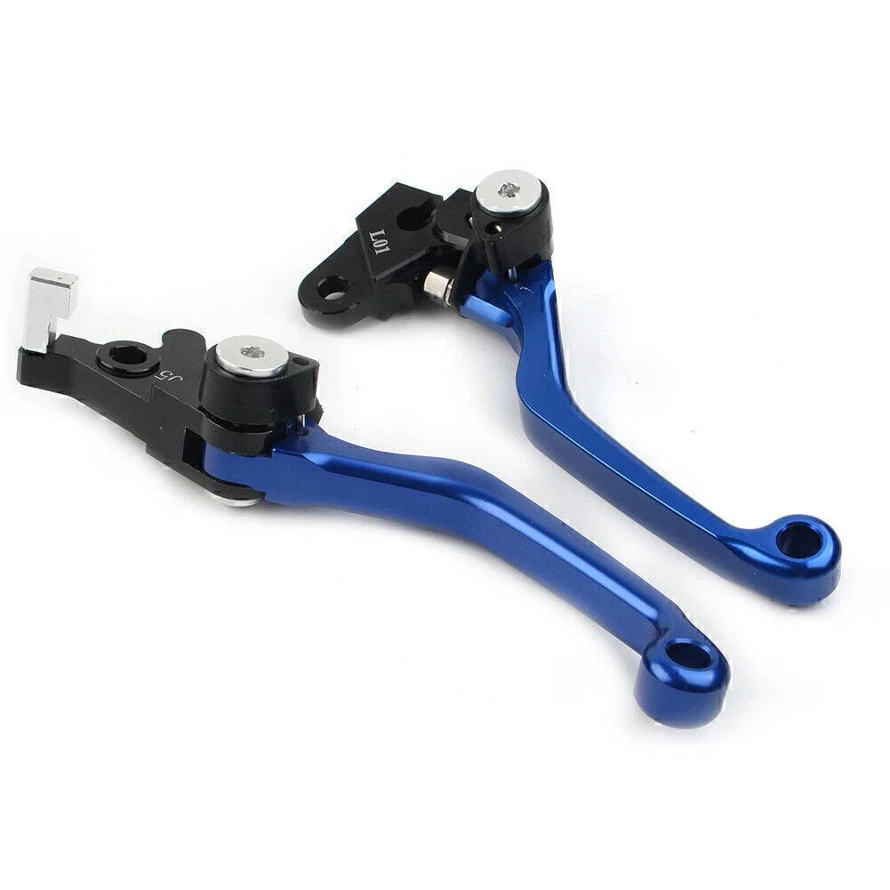 CNC Blue Pivot Brake Clutch Levers for Honda XR250 XR400 (1995-2007)