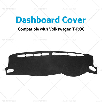 Dash Mat for Volkswagen T-ROC A11 Dashboard Cover Non-Slip (2017-2021)