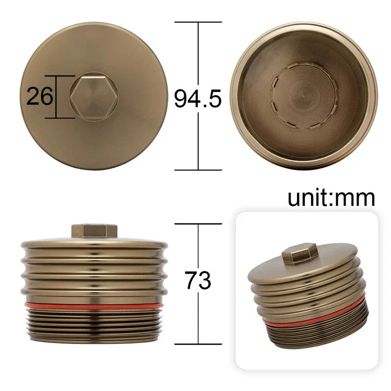Oil Filter Cover for BMW N54 N55 S55 N20 N26 (2006-2023)