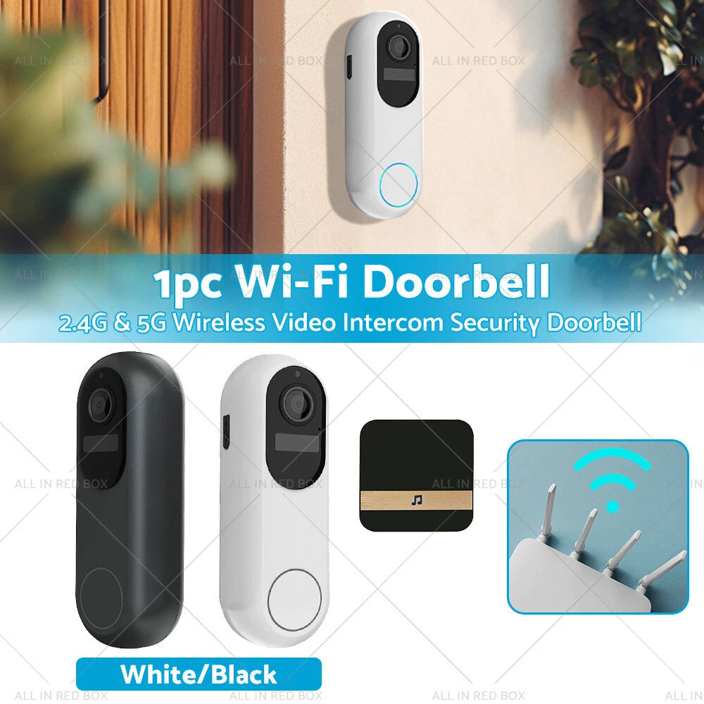 1080P Wireless Video Doorbell Intercom Security Camera for Home