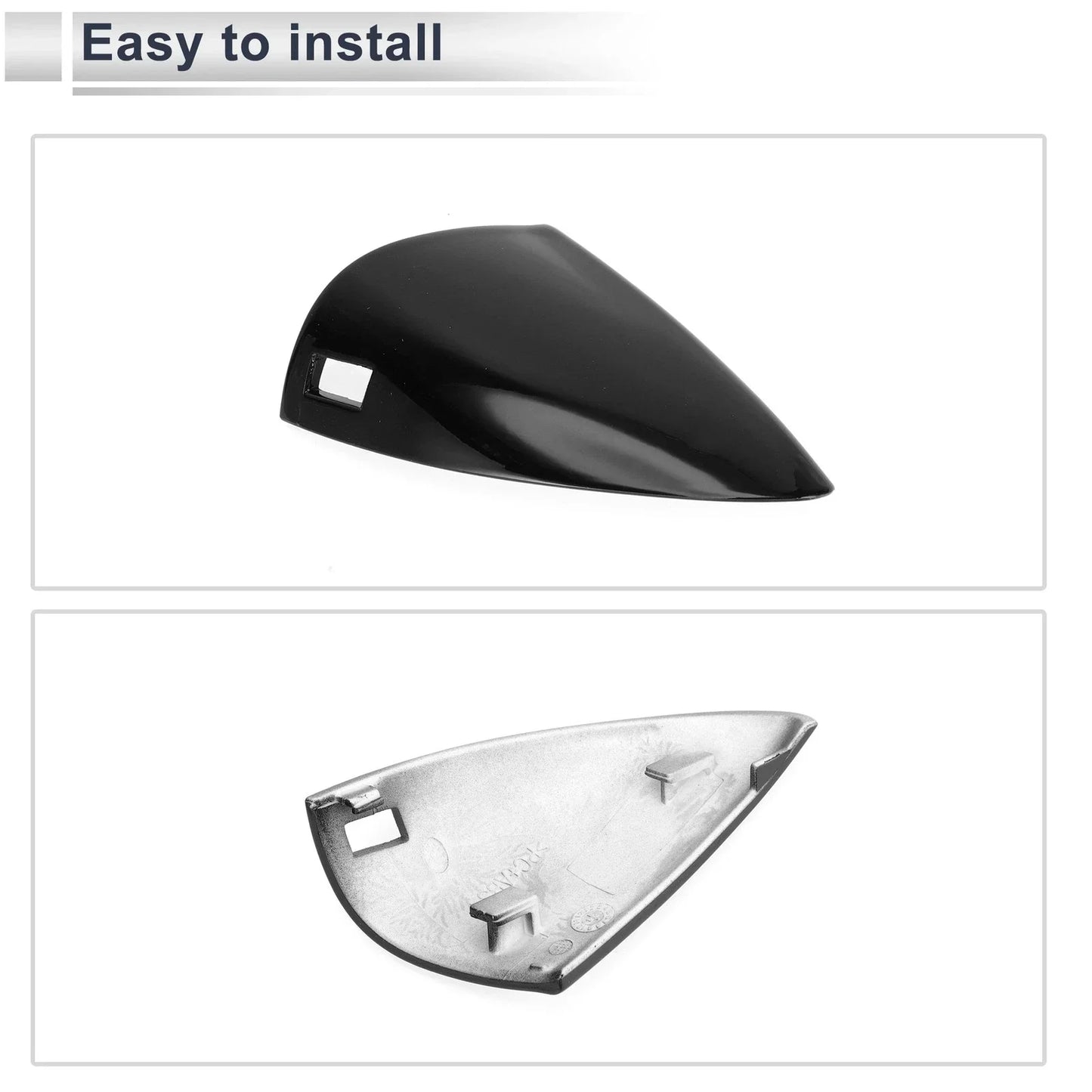 Front Left Door Handle Cover for Hyundai Elantra MK7 (2020-2023) Black