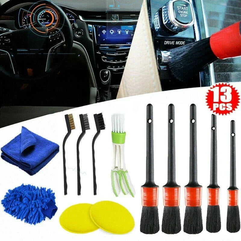 Car Brush Set 13x Detailing for Car