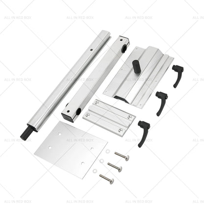 Aluminum Alloy Table Leg for RV Camper - Movable, Rotatable, Height Adjustable