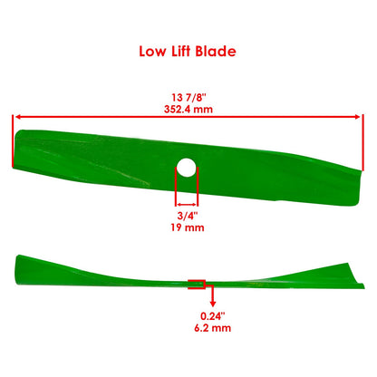 42 Inch Deck Blade with Nut Replacement for Toro 05-37MS06 05-36XR04 (2005–2005)
