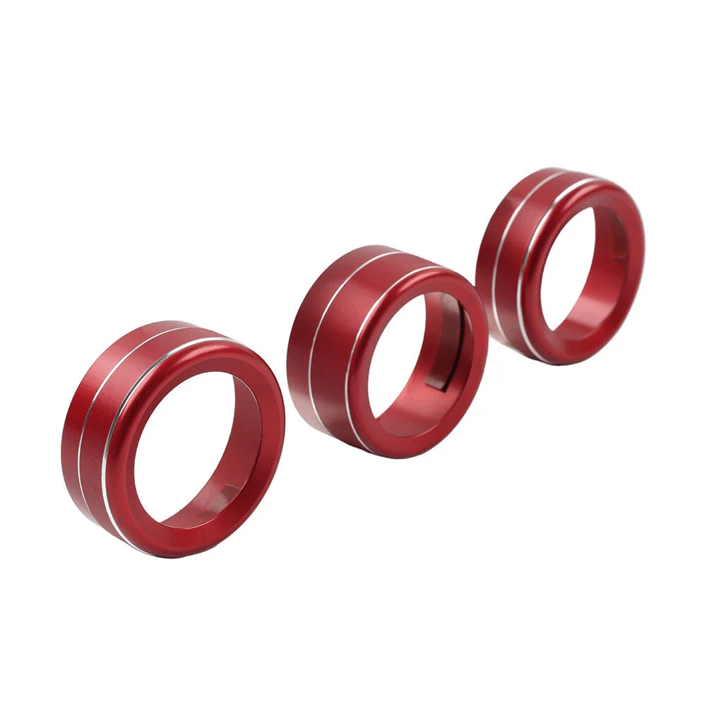 AC Climate Control Knob Ring Covers for Mazda 3, CX-5 (2014-2019)