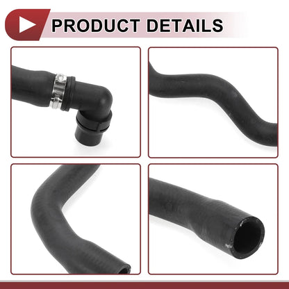 Heater Hose for Mercedes Benz W212 W204 W207 (2010-2016) - Rubber Black