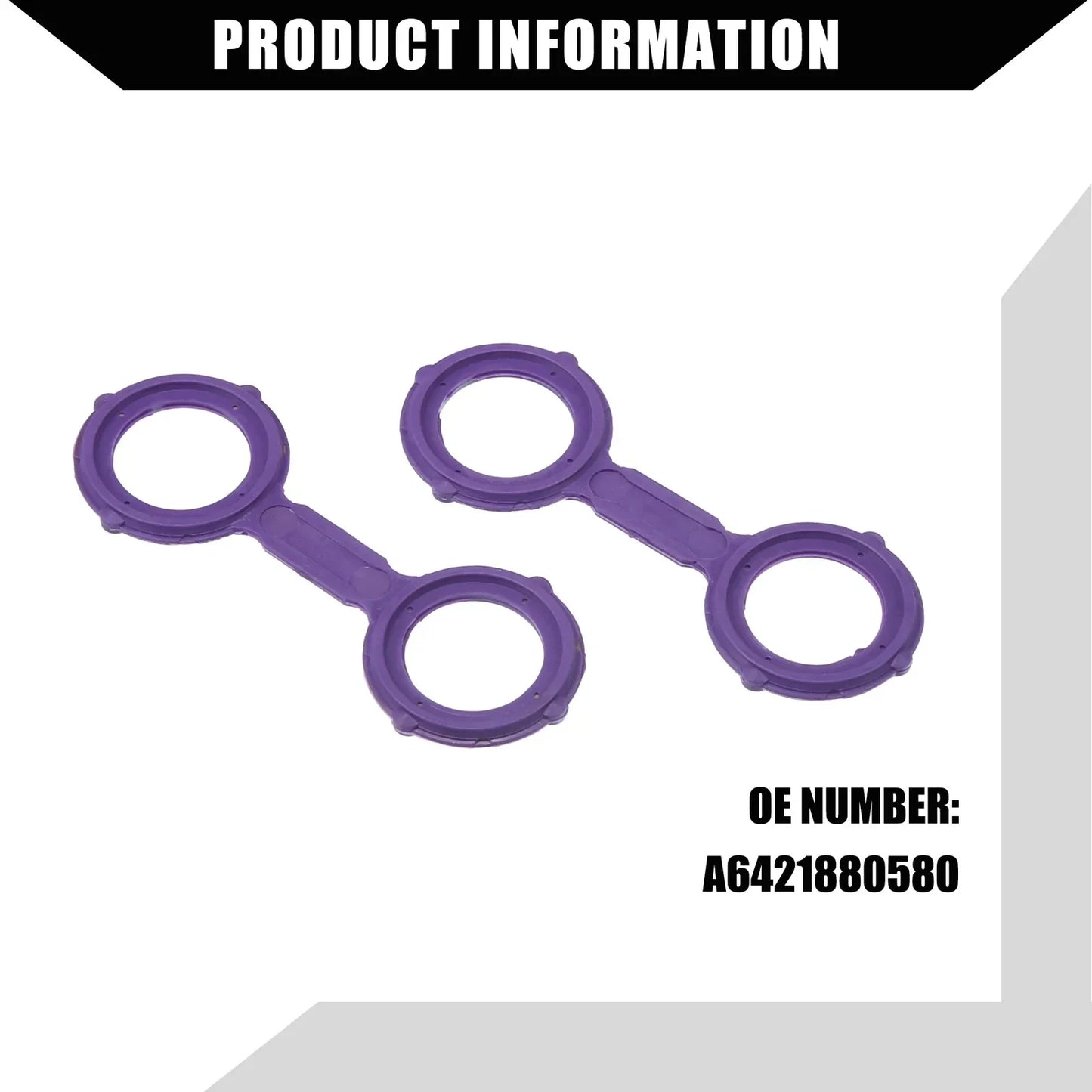 2 x Oil Cooler Gaskets for Mercedes-Benz Sprinter (2007-2018)