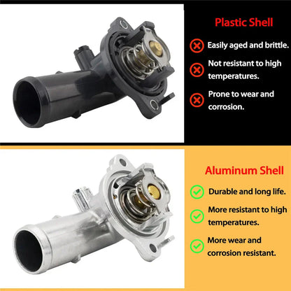 Thermostat Housing for Jeep Wrangler, Grand Cherokee, Dodge Durango (2011-2023)