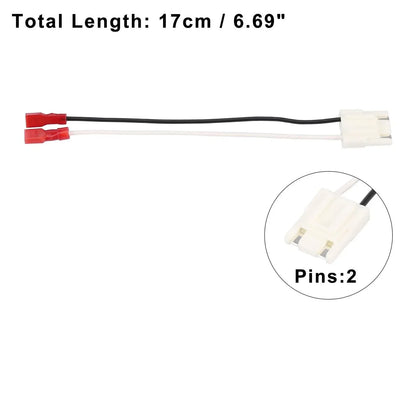 2 x Car Speaker Connector Harness Adapter for Jeep Dodge (1984-2002)