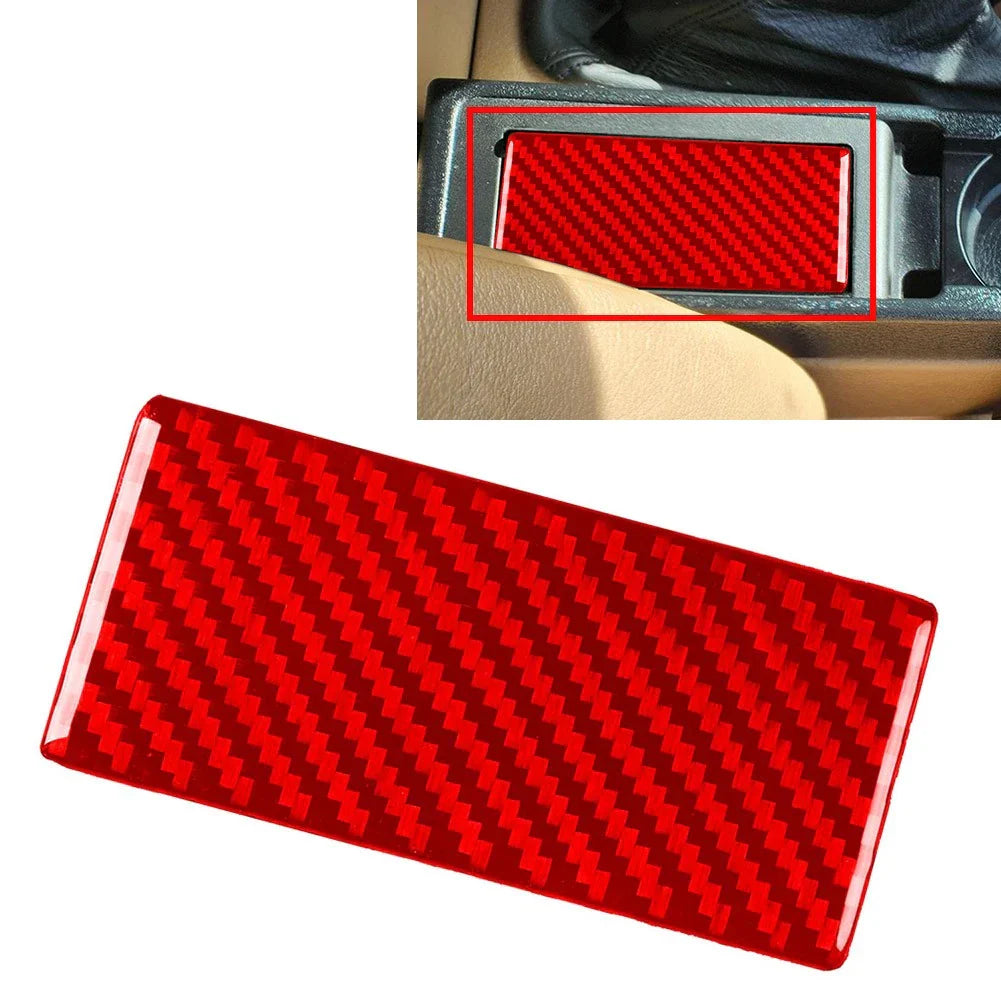 Gear Shift Panel Storage Box Cover for BMW 3 Series E36 (1991-1999) Red