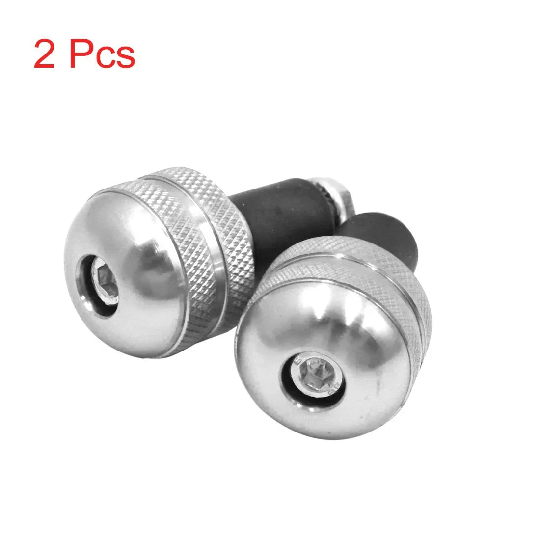 17mm Aluminum Alloy Motorcycle End Caps (2pcs) for Honda