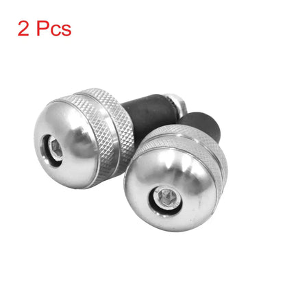 17mm Aluminum Alloy Motorcycle End Caps (2pcs) for Honda