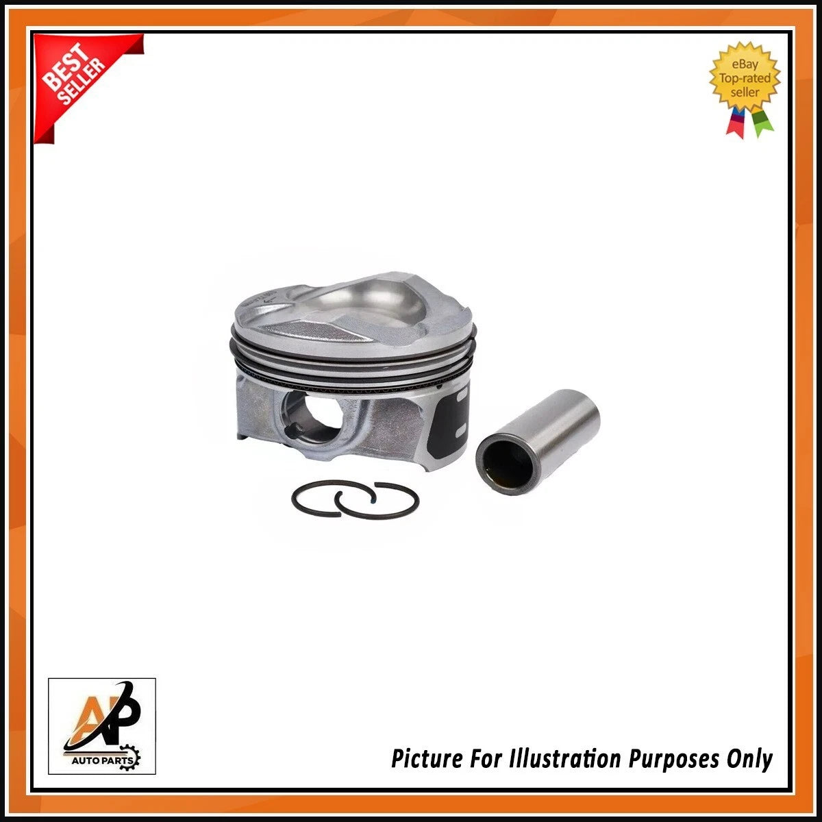 Engine Piston with Rings Replacement for Ford Focus C Max 1.5 EcoBoost (2012–2017)