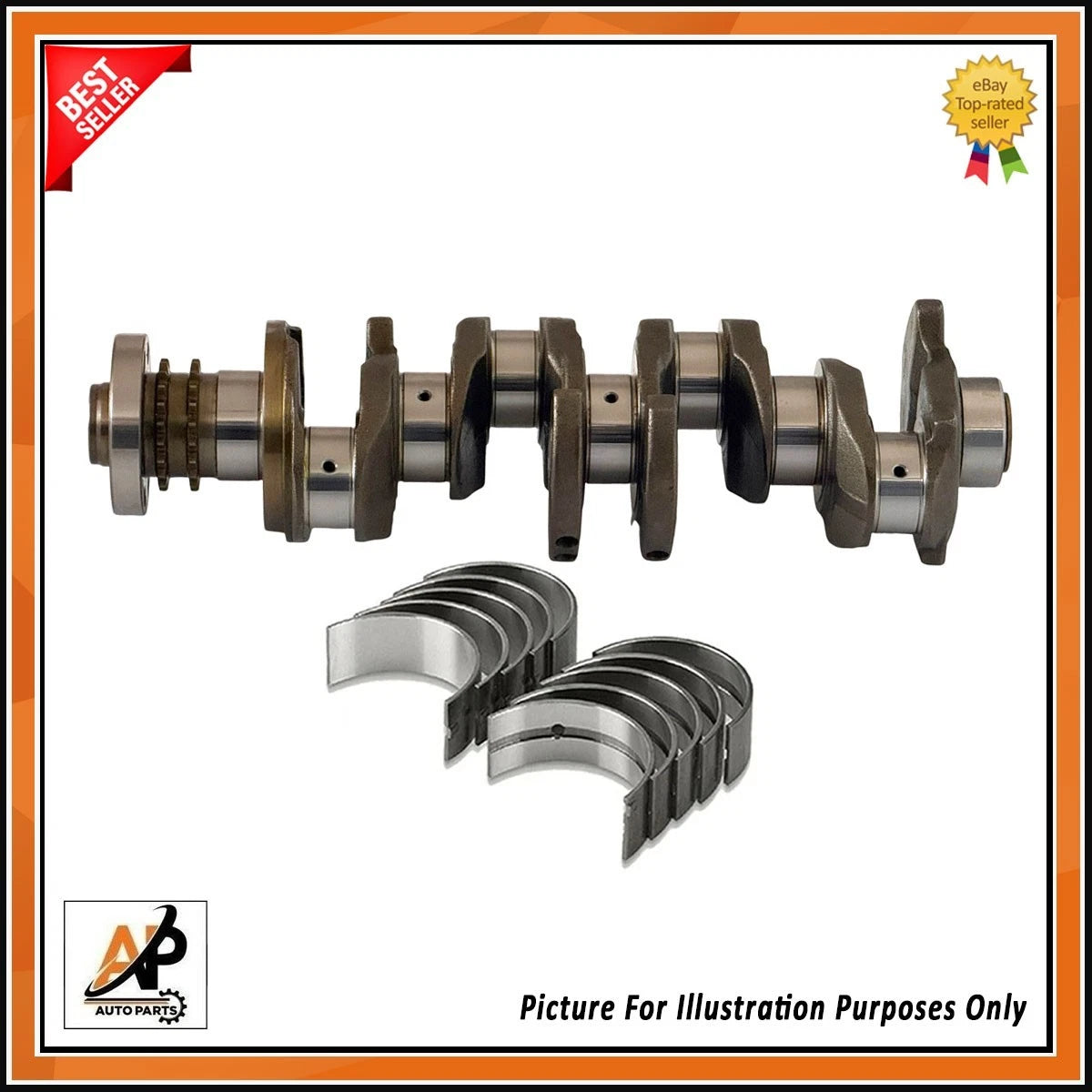 Crankshaft Main and Big End Bearing Set for BMW Mini 2.0 N47 Diesel (2010–2016)