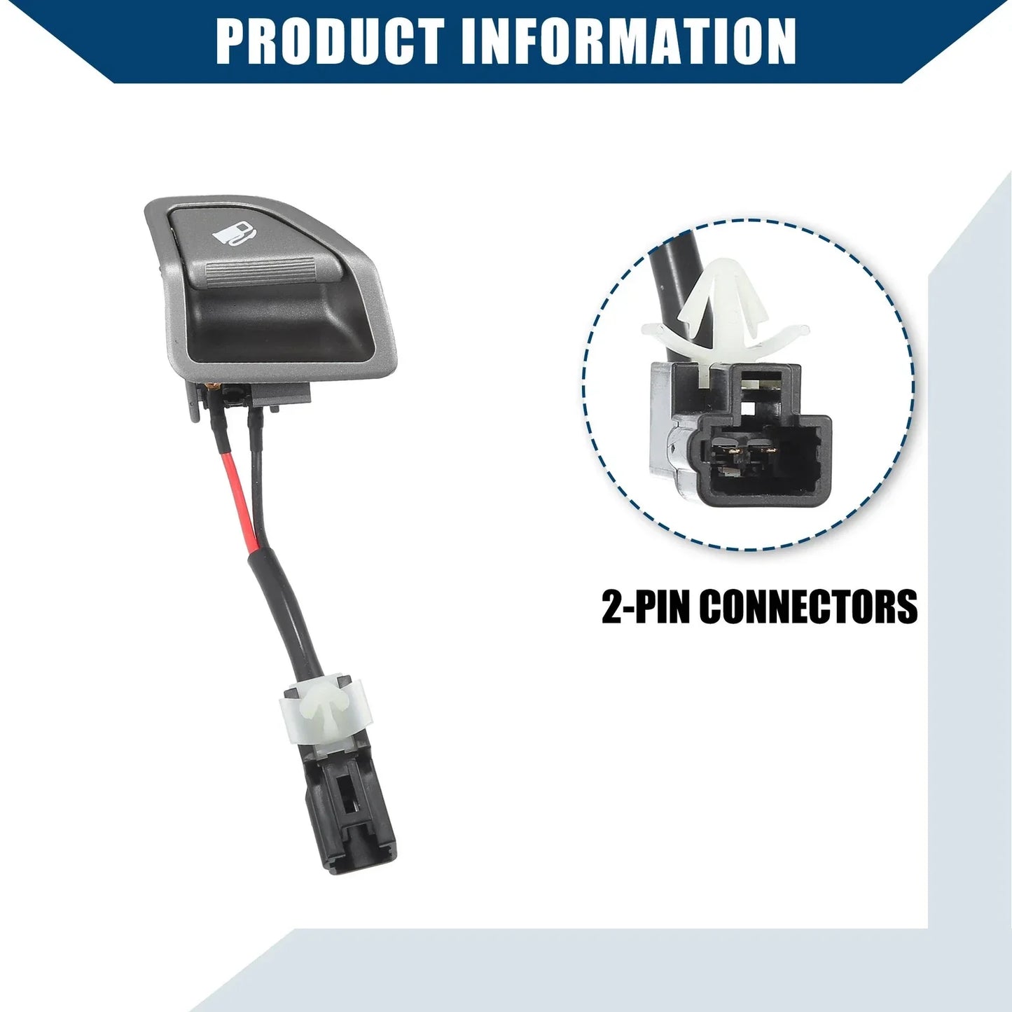 Fuel Door Release Switch for Hyundai Santa Fe (2013-2016) Durable Plastic