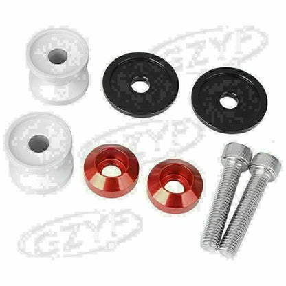 8mm Thread Bolt Motorcycle Swingarm Spools Slider Protectors Green  Universal