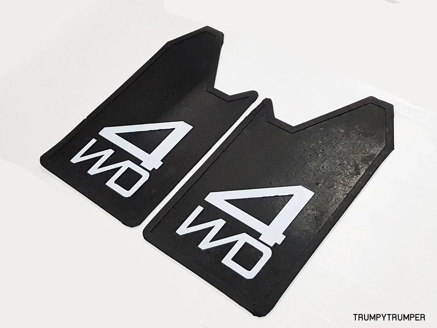 4WD 4X4 Off-Road Mud Flaps Splash Guards for Universal Car Truck Black Rubber