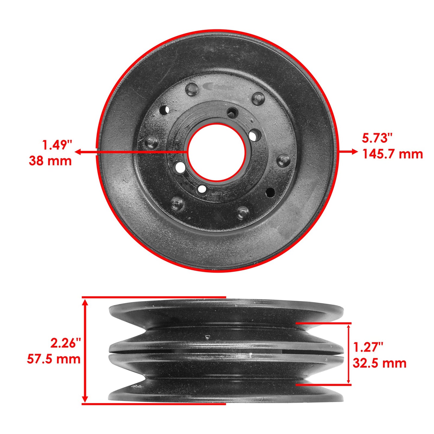 Deck Spindle Blade and Pulley Replacement for Scag Cheetah SCZ52V (2023–2025)