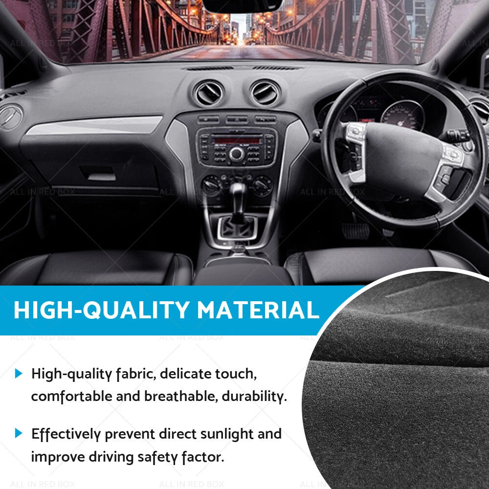 Dash Mat for Ford Mondeo MK4 2007-2014 Dashboard Cover Non-Slip