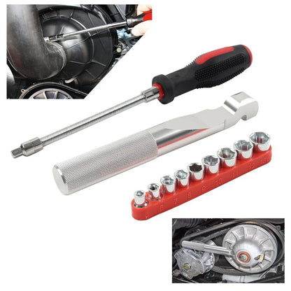 3 x Silver Clutch Removal Tools for Polaris RZR 900 S XP (2015-2023)