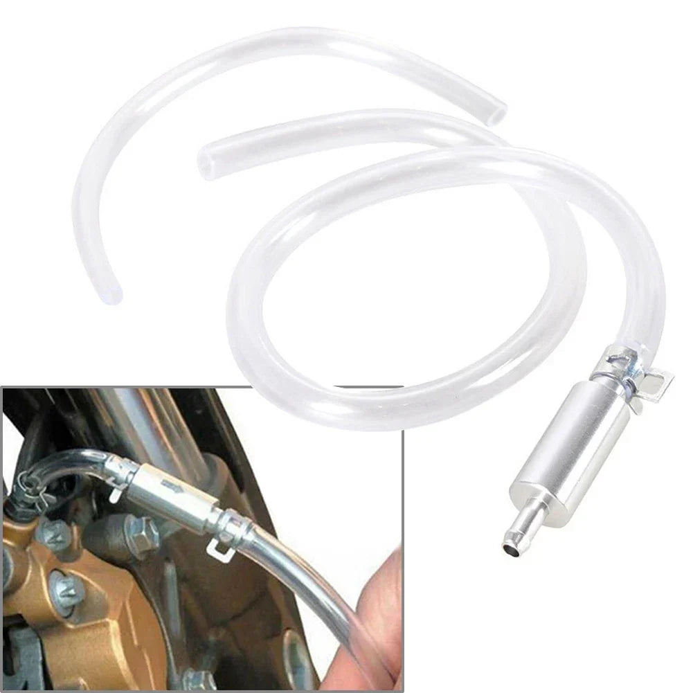 Brake Bleeder Clutch Hose One Way Valve Tool Set for Motorcycle