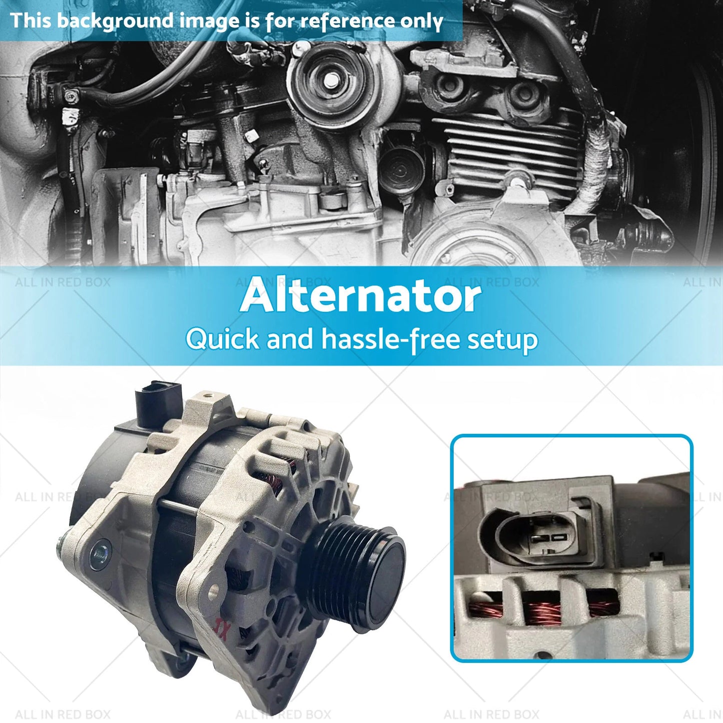 Alternator for LDV Delivery 9 SV63D 2.0L Diesel (2020-2023)