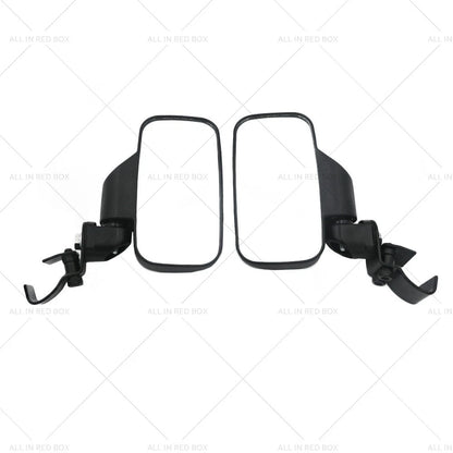 UTV Side Rear View Mirrors for Polaris Ranger 500 570 900 1000 (2013-2023)