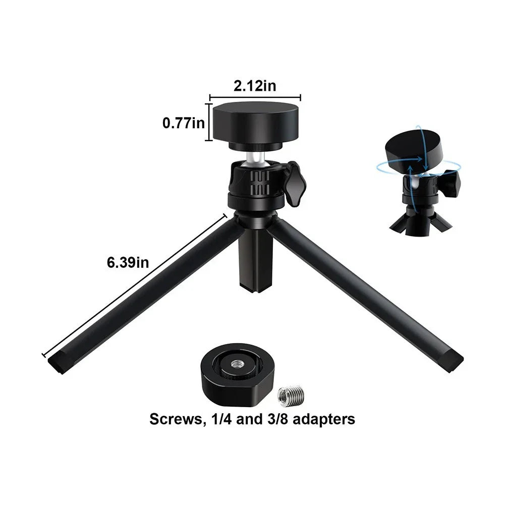 Tripod Mount / Black Aluminium / Tripod Mount for Starlink Mini