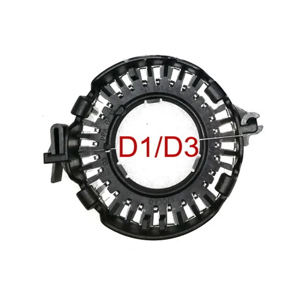 D1S D3S HID Bulb Holder Clip Ring for BMW Benz Cadillac Jaguar Ford