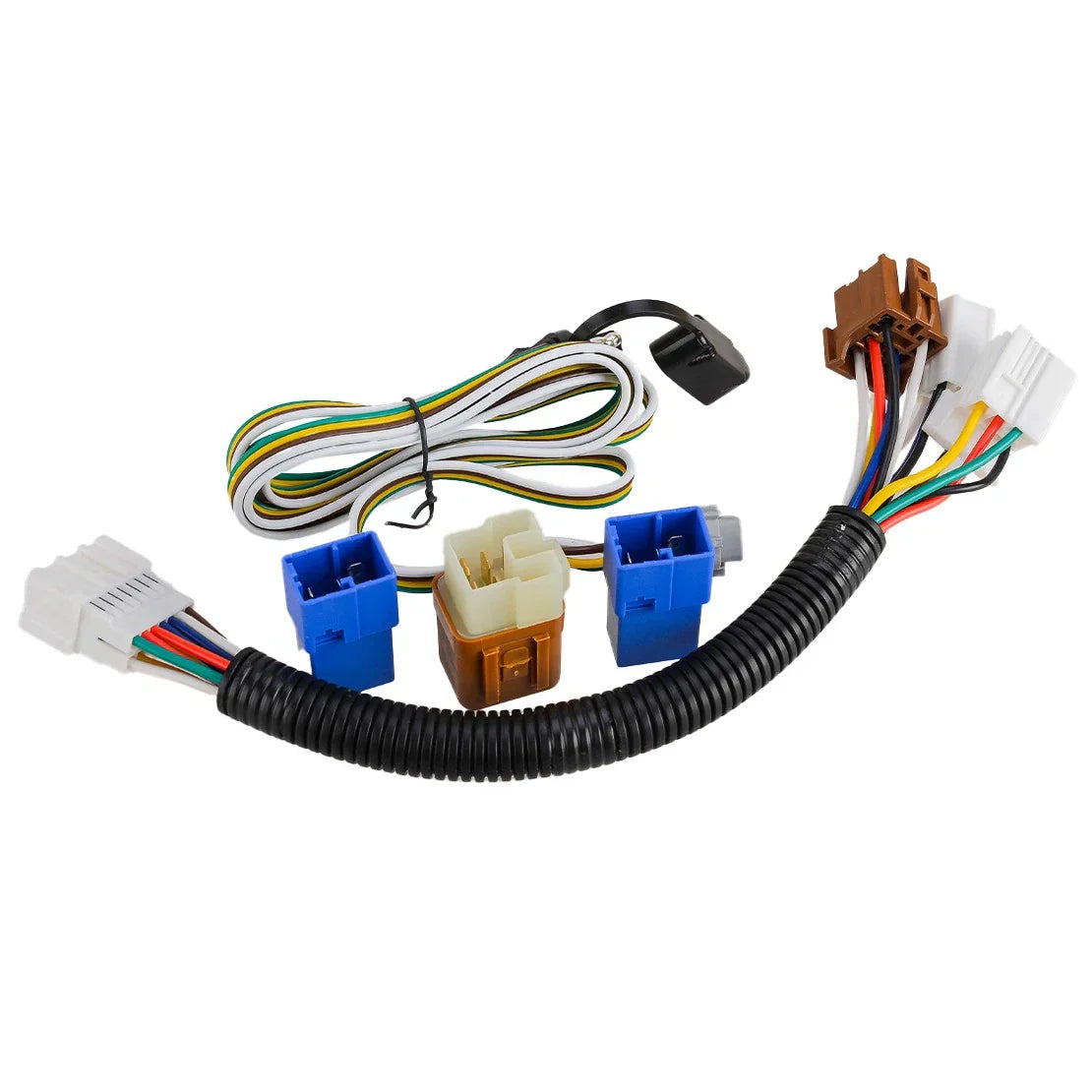 4-Way Trailer Wiring Harness for Nissan Frontier, Pathfinder, Xterra (2005-2023)