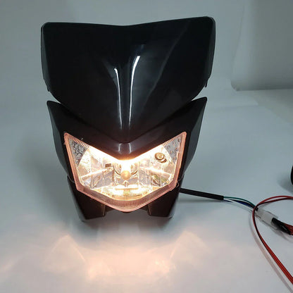 12V 35W Front Headlight for Motorcycle MX Enduro Dirt Trail Bike 250cc