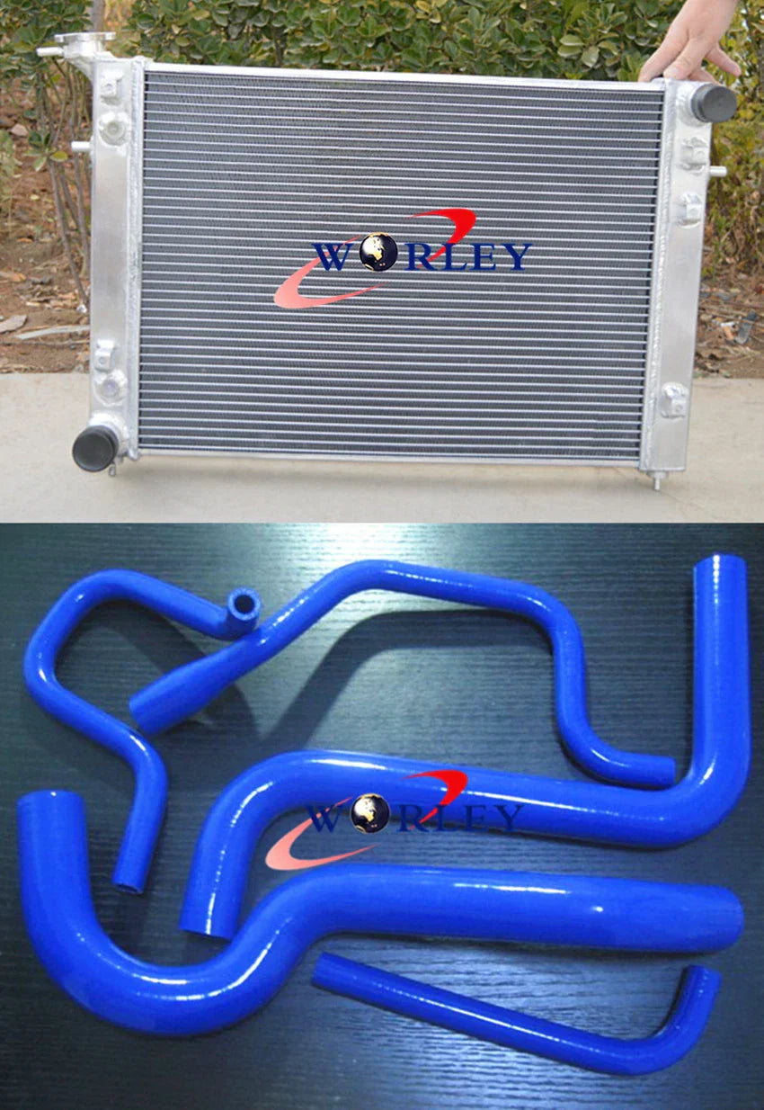3 Row Alloy Aluminum Radiator & Hose for Holden Commodore VN-VS V6 3.8L