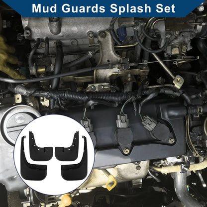 Mud Flaps Splash Guards for Mercedes-Benz V Class Sports Extended Edition (21-23)