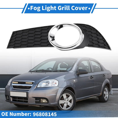 Front Left Fog Light Grill for Chevrolet Aveo (2009-2011)