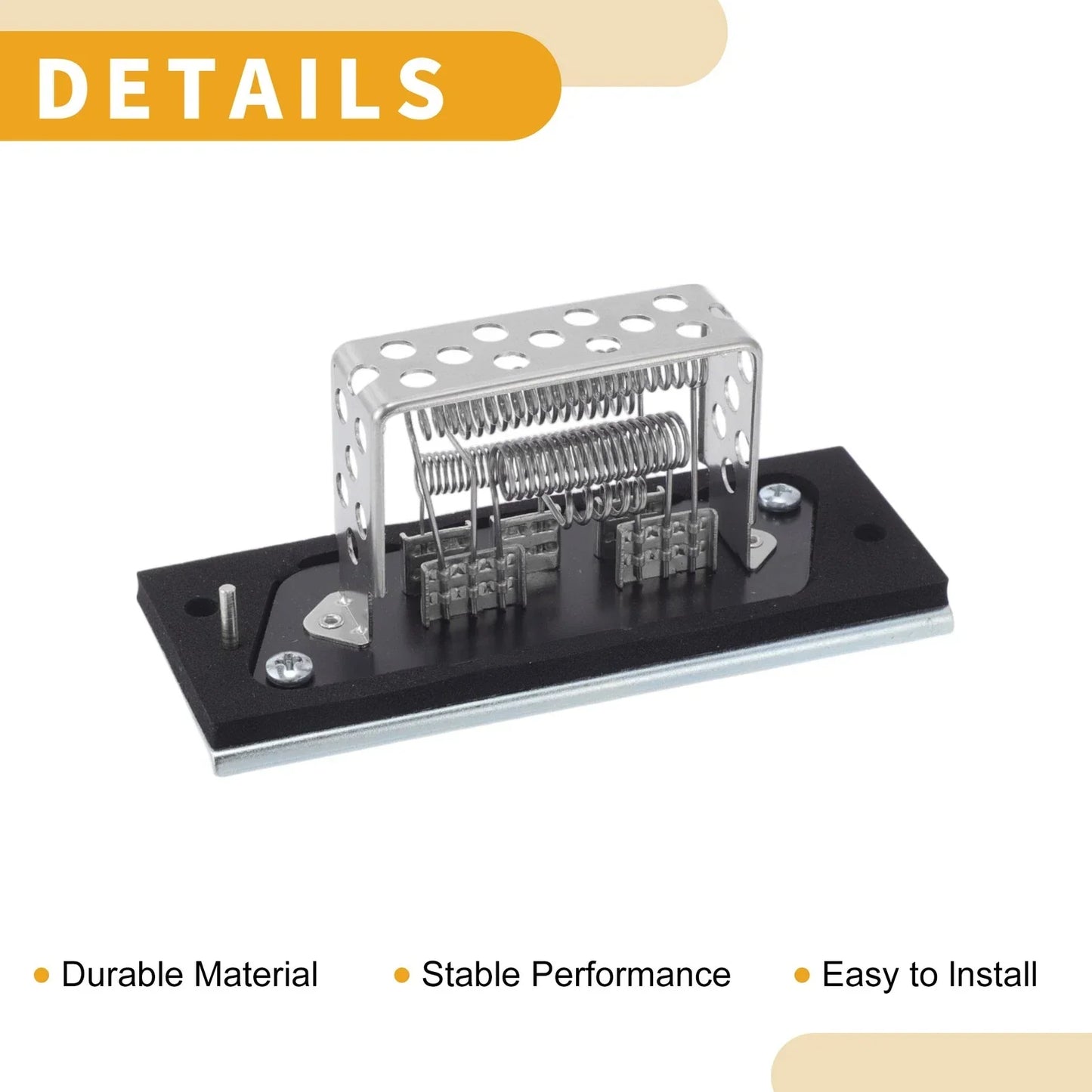 HVAC Blower Motor Resistor  (Compatible with Various Years)