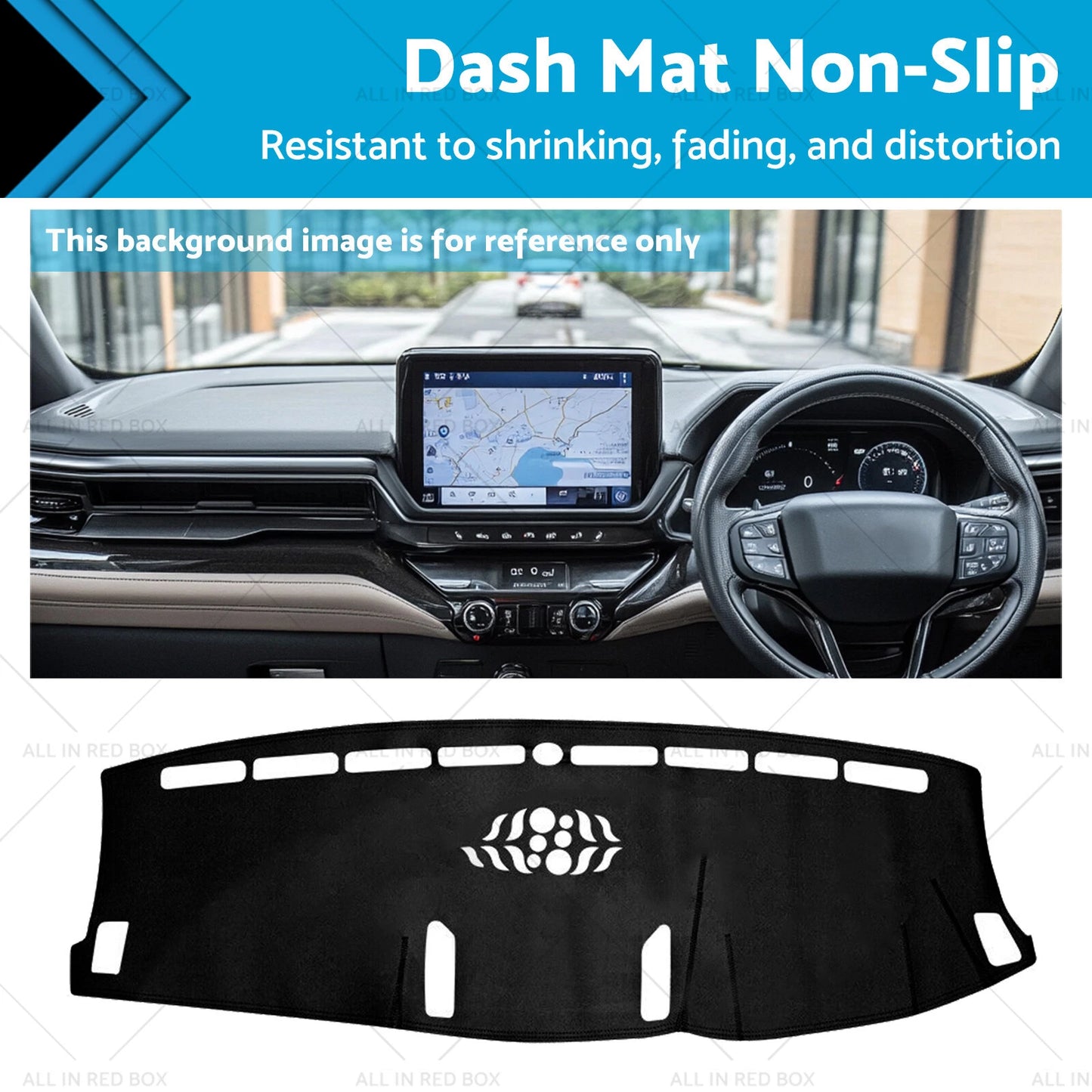 Non-Slip Dash Mat Cover for Ford Everest (2015-2022)