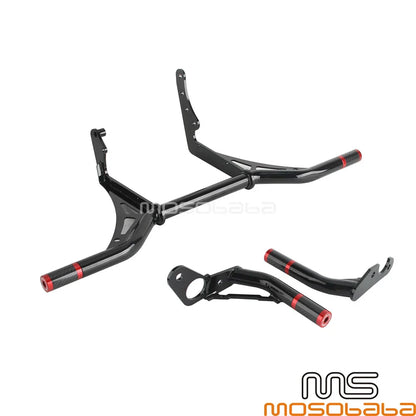 Engine Guard Crash Bar Frame Slider Set for Harley Softail (2018-2024)