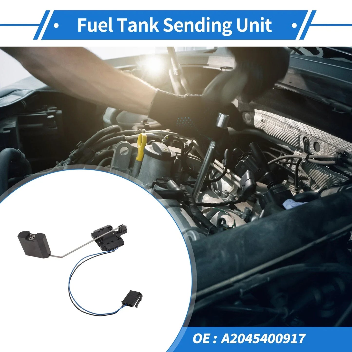 Fuel Tank Sending Unit for Mercedes-Benz C300 W204 V6 GAS (2008-2015)