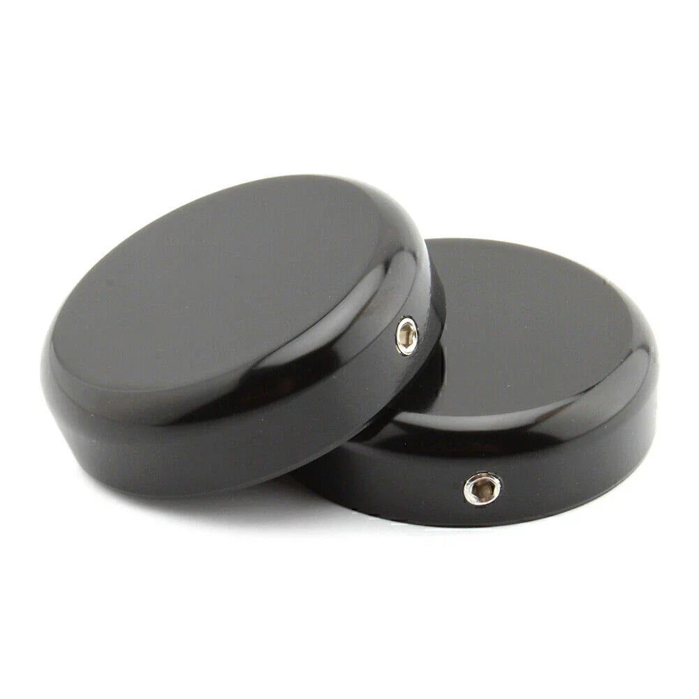 Gloss Black CNC Upper Fork Caps for HARLEY SOFTAIL STREET BOB (2018-2020)