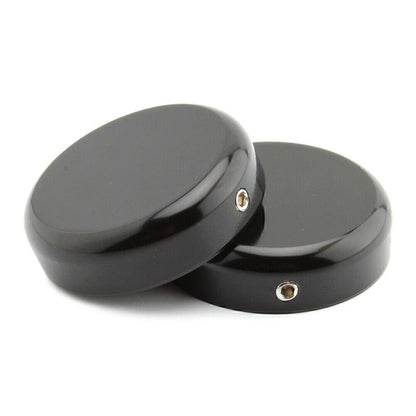 Gloss Black CNC Upper Fork Caps for HARLEY SOFTAIL STREET BOB (2018-2020)