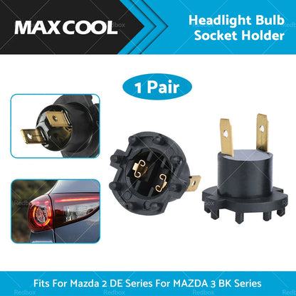Headlight Bulb Socket Adapter for Mazda 2, 3 (2003-2009)