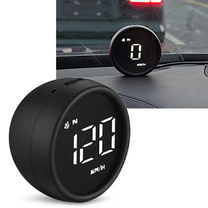 Digital GPS Speedometer Head Up Display for Car - MPH/KM Overspeed Alarm