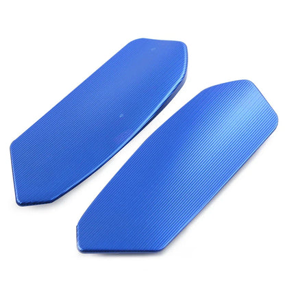 Rearview Mirror Block Off Base Plates for Suzuki GSXR 1000 (2017-2022) Blue