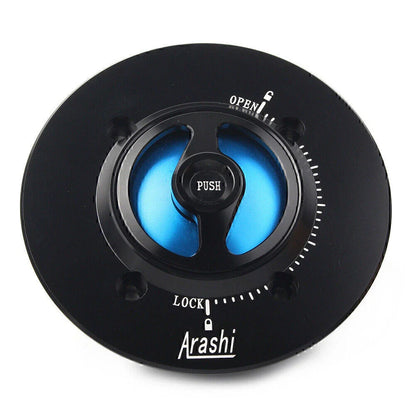 Blue Gas Fuel Cap Cover for Kawasaki Ninja 400 (2018-2021)