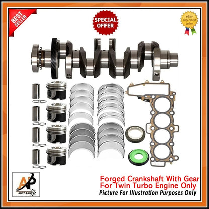 Engine Rebuild Kit 2.0 Diesel Forged Crankshaft for Land Rover Discovery (2005–2009)
