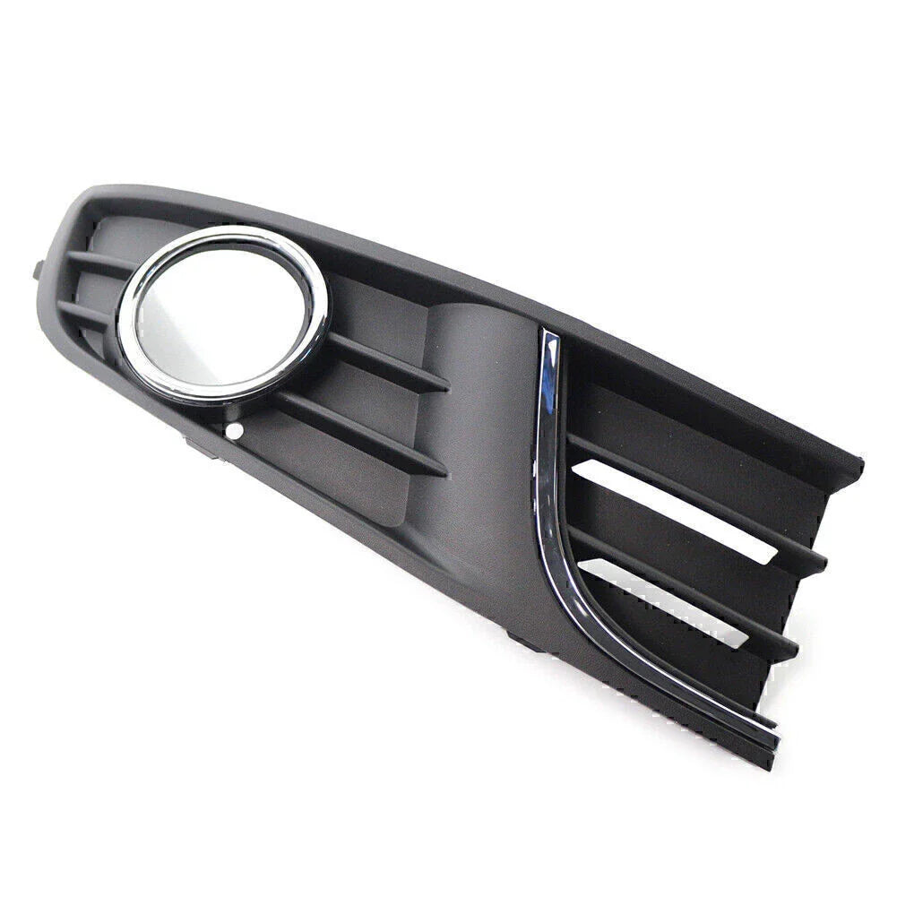 1 x Black ABS Left Front Bumper Fog Light Cover for VW Polo (2011-2013)