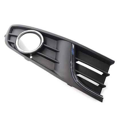1 x Black ABS Left Front Bumper Fog Light Cover for VW Polo (2011-2013)