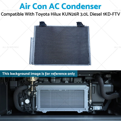 AC Condenser for Toyota Hilux KUN26R 3.0L Diesel 1KD-FTV (2005-2015)