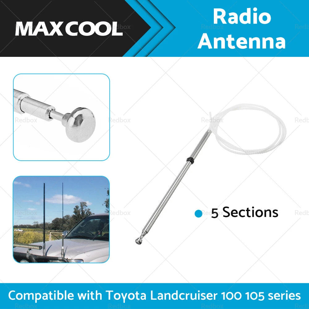 Power Radio Antenna Aerial Mast Rope for Toyota Landcruiser 100 105 (1998-2007)